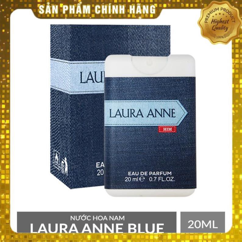 [Xịn Xò] Nước hoa nam Laura Anne Blue 20ml chính hãng[sale99]