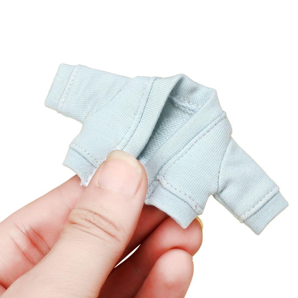 YNATURAL Gift Toys 1/12 Doll Cardigans Multicolored Dressing Clothes Mini Knitted Sweater New Doll Accessories Handmade Kids DIY Tops Casual Dress/Multicolor
