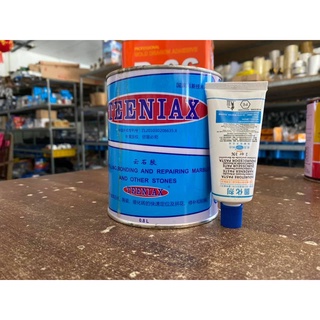 Bộ Keo dán đá gạch đá hoa cương 2 thành phần Teeniax và tuýp pha loại 1kg