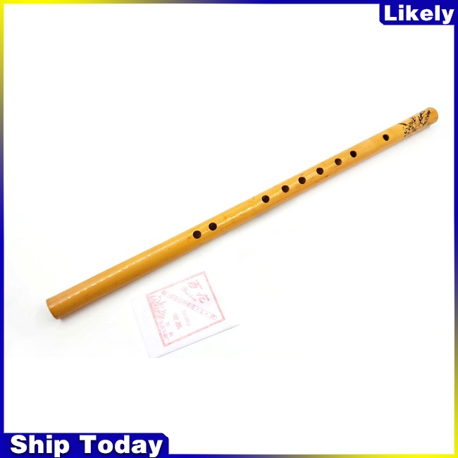 Sáo Trúc 6 Lỗ Kiểu Trung Hoa Truyền Thống Kích Thước 44CM