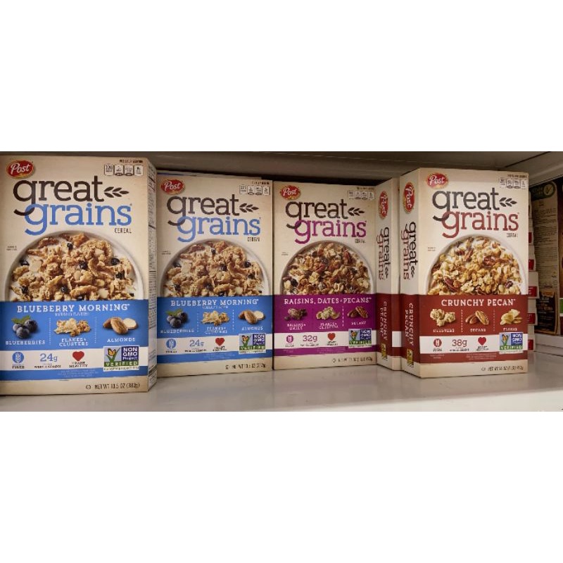NGŨ CỐC POST GREAT GRAINS Hộp 382gr