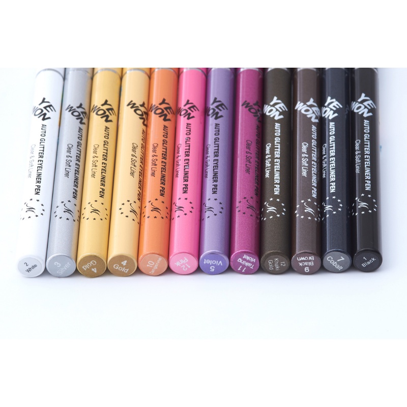 Chì kẻ mí nhũ Yewon Auto Glitter Eyeliner Pen,camelo,sang trọng.mã DB00045