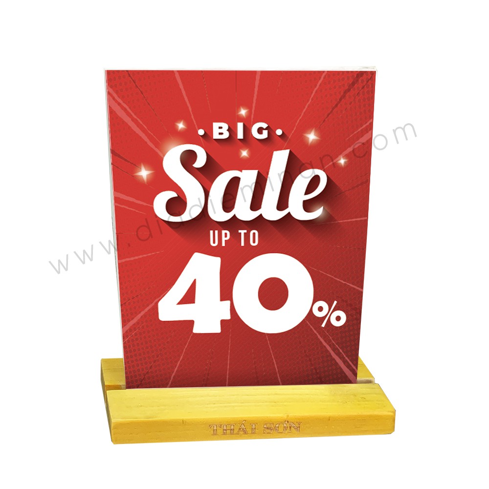 Bảng sale - Tấm Sale - Bảng Giảm giá - Tấm giảm giá  _ MẪU 3