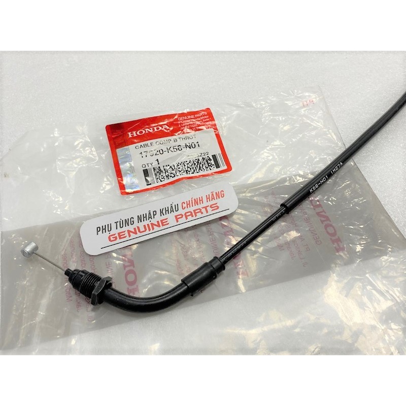 Dây kéo ga SONIC 150 nhập khẩu Honda Indo 17910K56N01 / 17920K56N01
