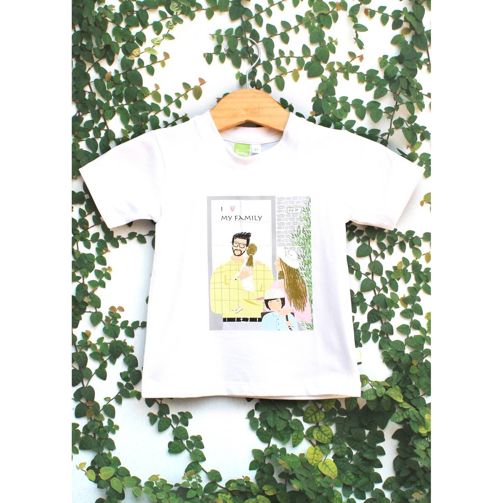 Áo thun cho bé trai và bé gái Jadiny thun cotton 4 chiều in decal tuyệt đẹp