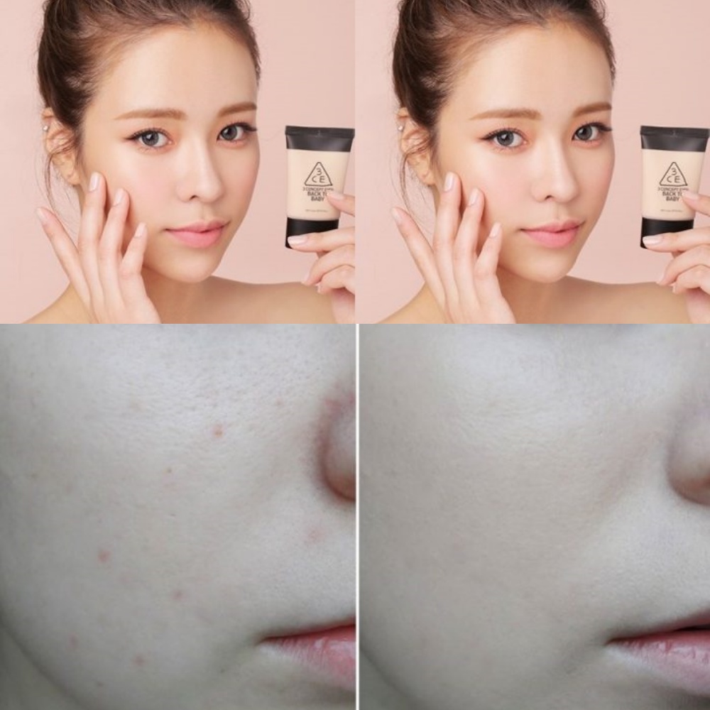 Kem nền 3CE Back To Baby BB Cream SPF 35 ( 30ml )