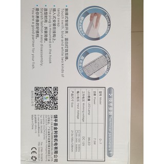 ĐÈN LED KẸP THÀNH BỂ CÁ JENECA D7