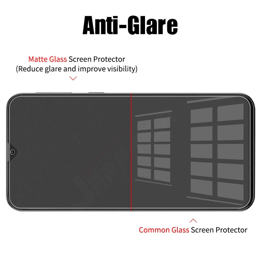 Kính cường lực mờ mờ samsung galaxy a10 a20 a30 a40 a50 a60 a70 a80 a23 m20 phim bảo vệ toàn màn hình