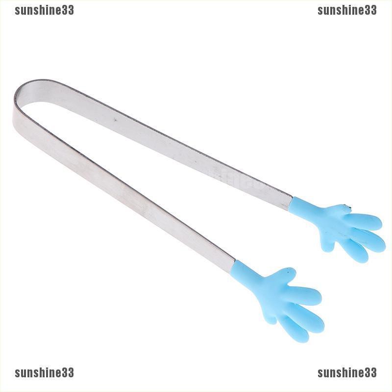 Kẹp gắp thức ăn chất liệu thép không gỉ và silicon