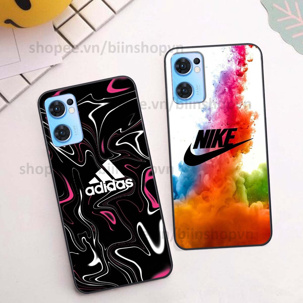 Ốp Oppo Reno7 / Reno7 Z 5G / Reno 7 in hình thương hiệu nhiều màu sắc thể thao cá tính thời trang