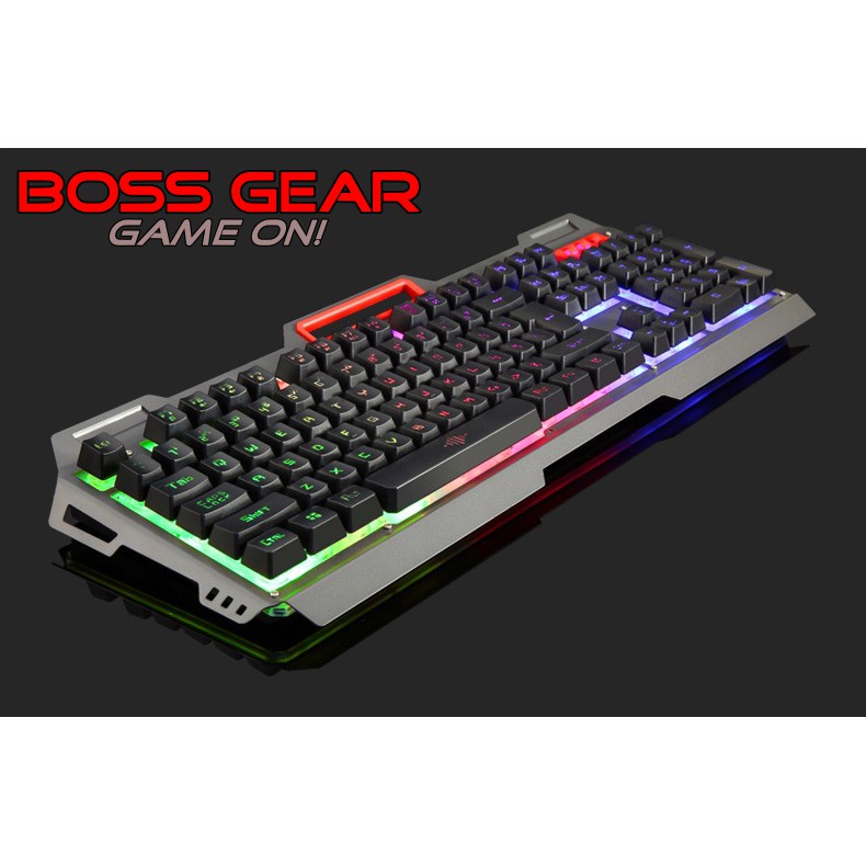 Bàn Phím Giả Cơ Chuyên Game V10 Có LED Đủ Màu Viền Kim Loại Phổ Biến Phòng Net Gamer Chuyên LOL/PUBG -DC3329