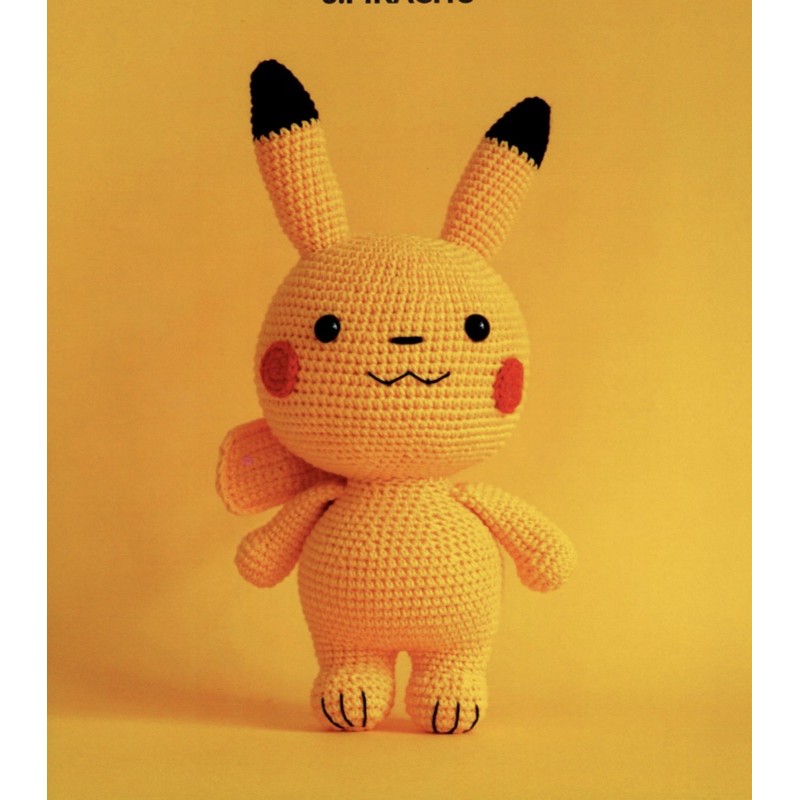 Gấu bông Pikachu bằng len handmade - gấu bông len - quà tặng handmade cho bé