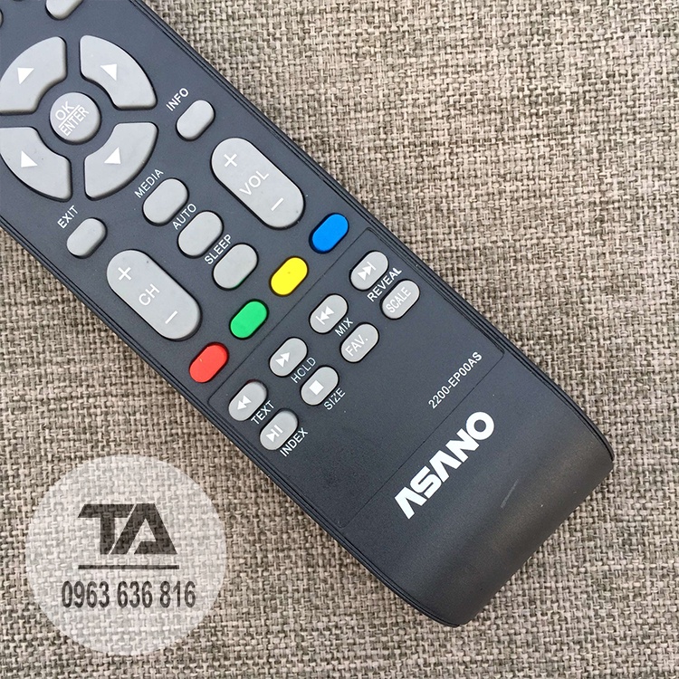 Điều khiển tivi asano sử dụng chung tivi daiichi