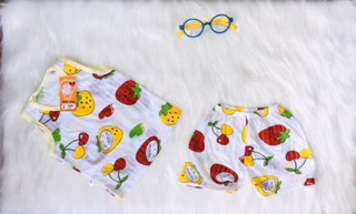 Combo 5b Cotton giấy ba lỗ cho bé