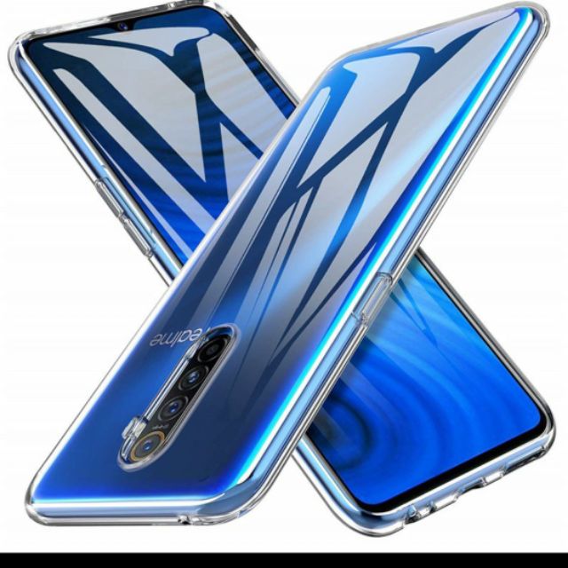 Bộ 3 Ốp lưng điện thoại silicon TPU mềm trong suốt cho OPPO Realme X2 Pro