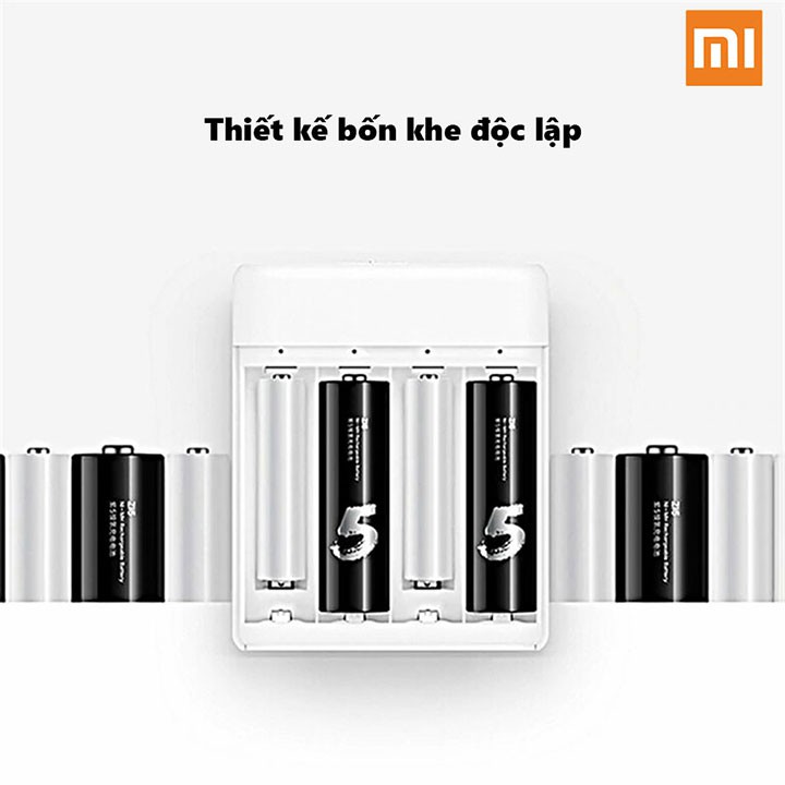 Bộ sạc pin tiểu AA, AAA Xiaomi ZMI