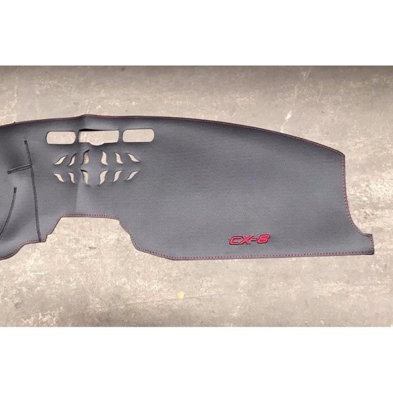 Thảm da Taplo vân carbon Cao cấp dành cho xe CX8, CX-8 ( Không có HUD hắt kính )
