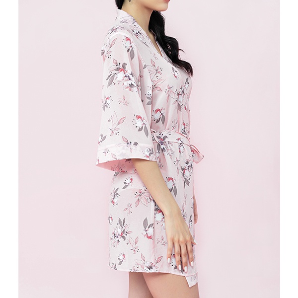 Kimono nữ VERA chiffon Peony Whisper - 0340