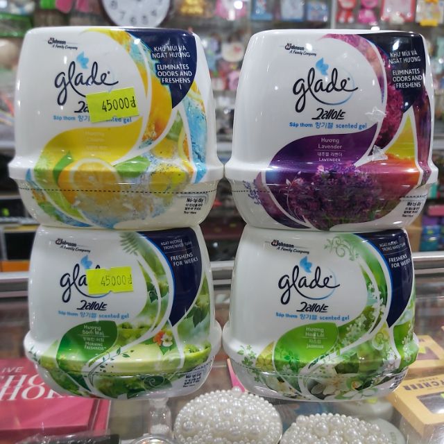 Sáp thơm phòng khử mùi Glade 180g nhiều mùi