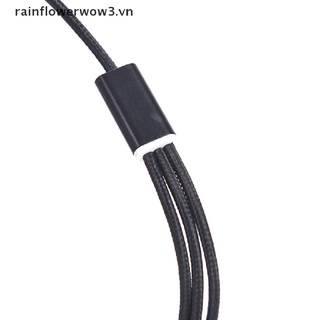Cáp Sạc 3 Trong 1 Cổng USB Type C Cho iPhone