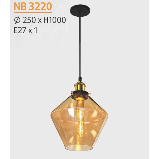 Đèn thả trần -treo tường trang trí kiểu hiện đại VKT-NB-3220 ( Tặng kèm bóng đèn chuyên dụng )