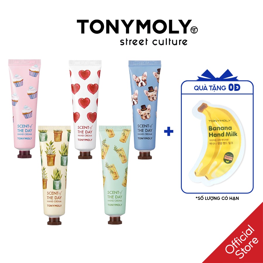 Kem Tay Hương Nước Hoa TONYMOLY Scent Of The Day Hand Cream 30ml