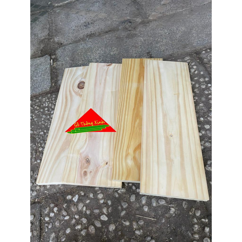 Tấm gỗ thông rộng 20cm, dài 60cm, dày 1cm đã bào láng đẹp 4 mặt thích hợp ốp tường, trang trí,làm loa bluetooth, DIY