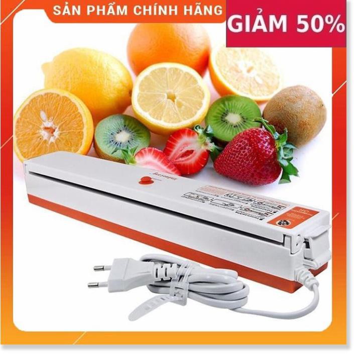 Máy Hút Chân Không Giá Tốt - Máy Hút Chân Không Thực Phẩm Fresh Pack Pro ( Tặng 15 Túi Hút Chuyên Dụng ), Hàng Chuẩn + C