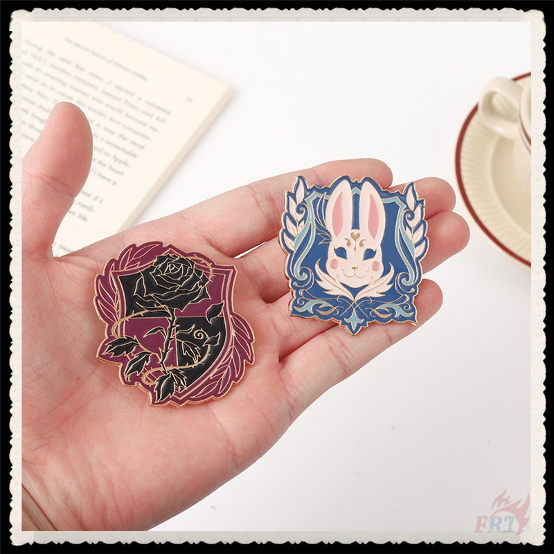 ★ Ghim Cài Áo Đồng Phục JK ★ 1 Huy Hiệu Gài Áo Hình Thiên Nga, Thỏ, Hoa Hồng Vintage