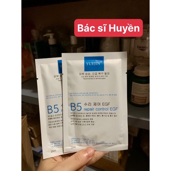 Mặt nạ hàn quốc B5 Yuejin repair control EGF cấp ẩm, phục hồi làm dịu da siêu tốt