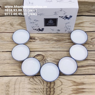 Chén nước chấm sứ Minh Long - chén nước chấm sứ