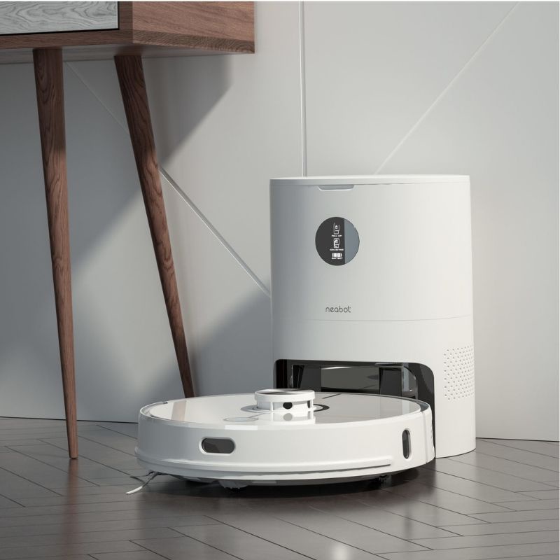 Robot hút bụi lau nhà Neabot N2 Plus tự động đổ rác, Hàng quốc tế bảo hành 12 tháng