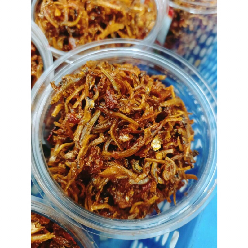 Cá cơm rim tỏi ớt 270gr ăn vặt BaBop, thơm ngon siêu rẻ | BigBuy360 - bigbuy360.vn