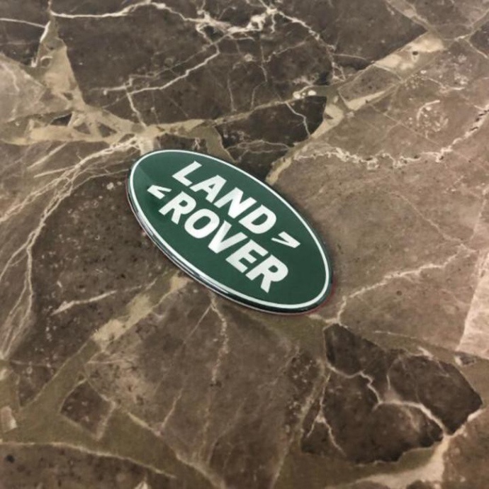 [GIÁ SỐC - HÀNG CHÍNH HÃNG] Huy hiệu Logo biểu tượng trước xe Land Rover kích thước: 85×43mm - RRT90