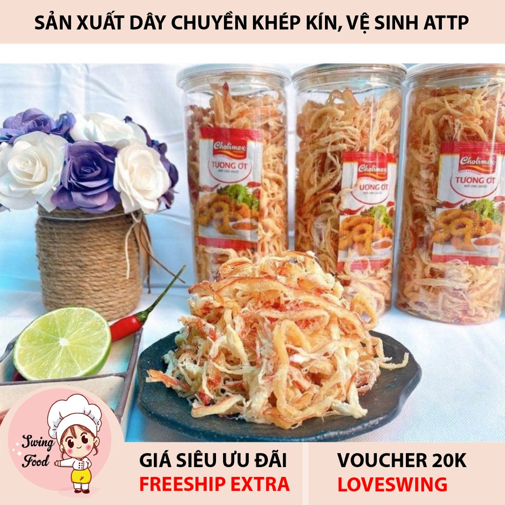 Mực Hấp Nước Dừa Xé Sợi Hũ Lớn 💖 FREESHIP 💖  Mực xé sợi hấp dừa đặc sản chuẩn vị thơm ngon chất lượng thượng hạng | BigBuy360 - bigbuy360.vn