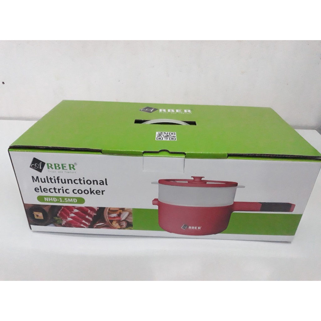 Nồi điện đa năng NHD1.5MD hàng chính hãng Arber bảo hành 12 tháng