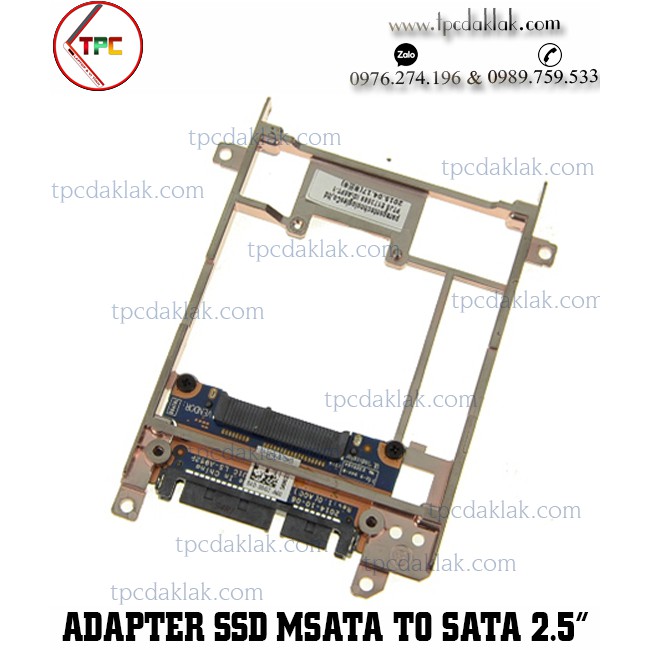 Adapter SSD Msata To Sata 2.5 INCH SSD Laptop Dell Latitude E7440, Dell Latitude E7450 | WebRaoVat - webraovat.net.vn