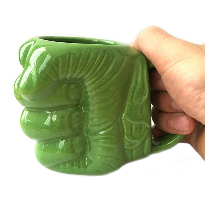 Cốc Sứ Uống Cà Phê In Hình Hulk Hoạt Hình