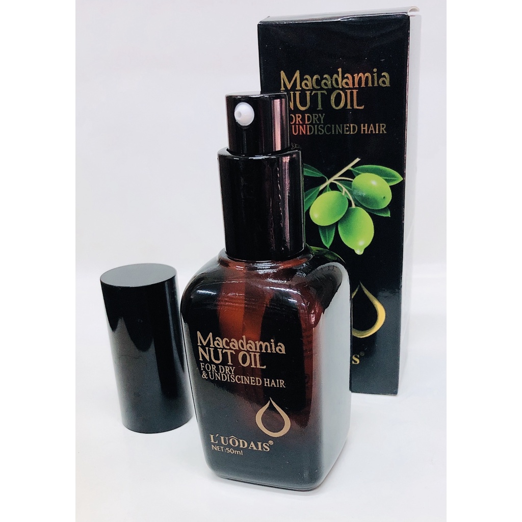 Tinh dầu bóng serum Macadamia NUT OIL olive L'UÔDAIS