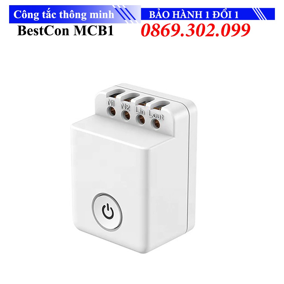 CÔNG TẮC ĐIỀU KHIỂN TỪ XA THÔNG MINH WIFI/3G/4G Broadlink BestCon MCB1