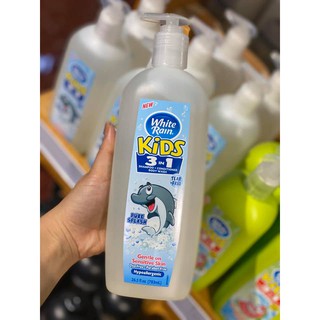 Sữa Tắm White Rain 3 in 1 tắm - gội - xả cho bé - Hàng Mỹ