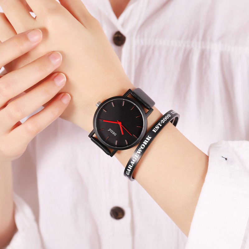 Đồng hồ thời trang nam nữ DEDA chính hãng, dây da êm tay, mặt vạch, kim màu tuyệt đẹp ( Mã: ADD ) | BigBuy360 - bigbuy360.vn