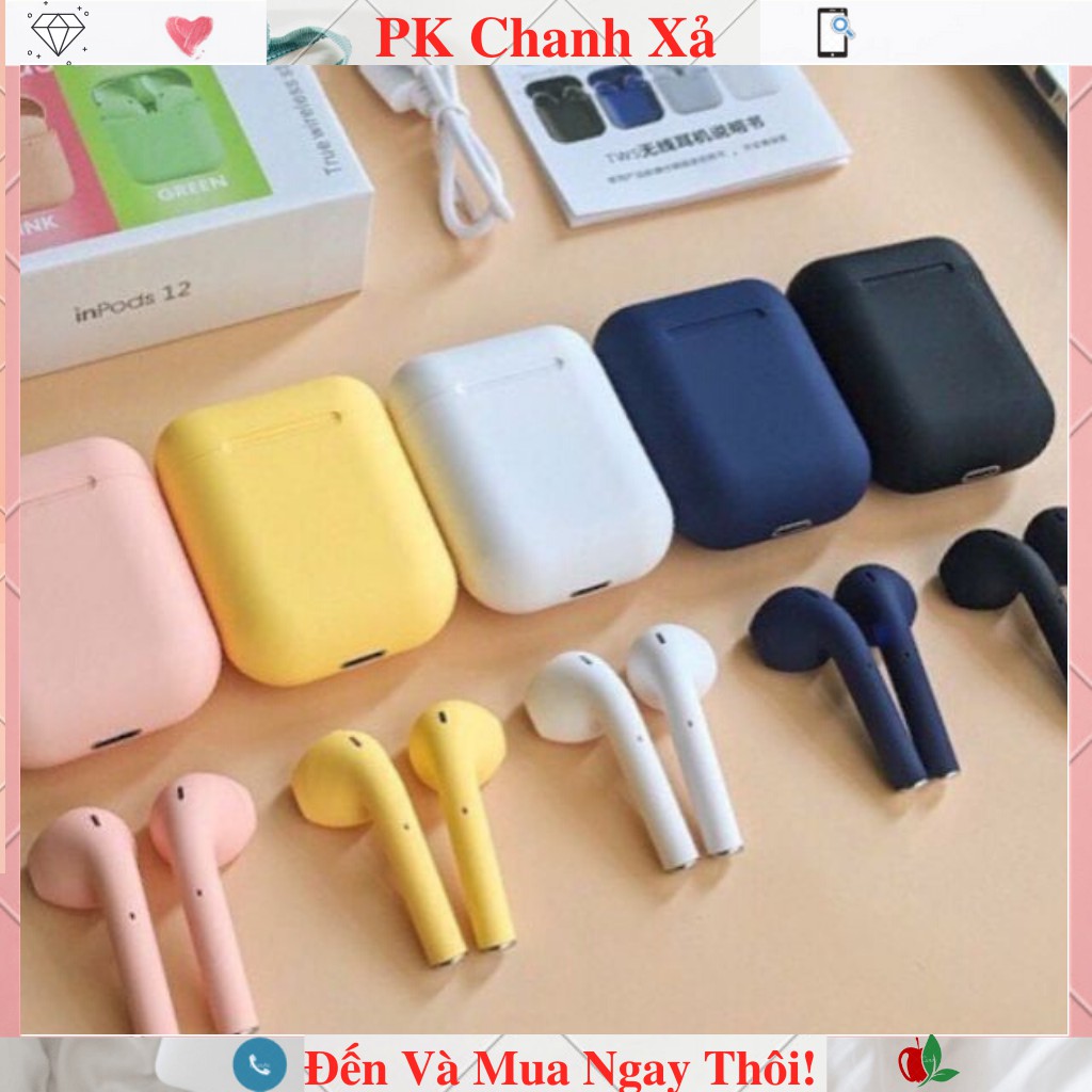 Tai Nghe Bluetooth INPODS i12 TWS Cảm Biến Vân Tay