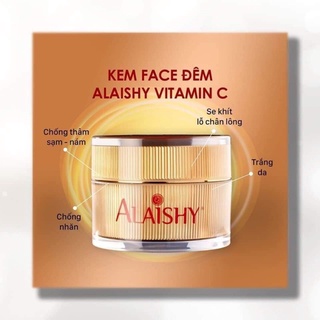 Kem Face Đêm ALAISHY VITAMIN C [ mẫu mới 2021 và mẫu 2020 ] [ cam kết chính hãng 100% ]