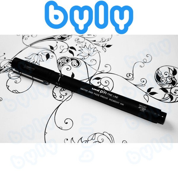 Bút line đi nét - vẽ kỹ thuật Uni Pin 200, sản phẩm chính hãng chất lượng cao - ByLy Store