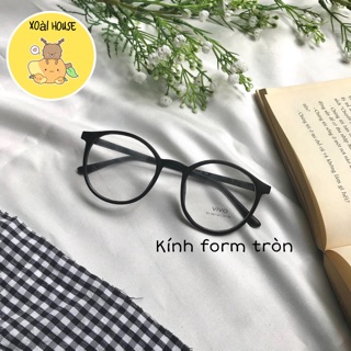 [ẢNH THẬT SHOP TỰ CHỤP] Mắt kính form tròn dễ thương