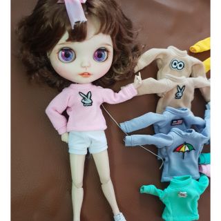 Áo thun cho blythe và barbie