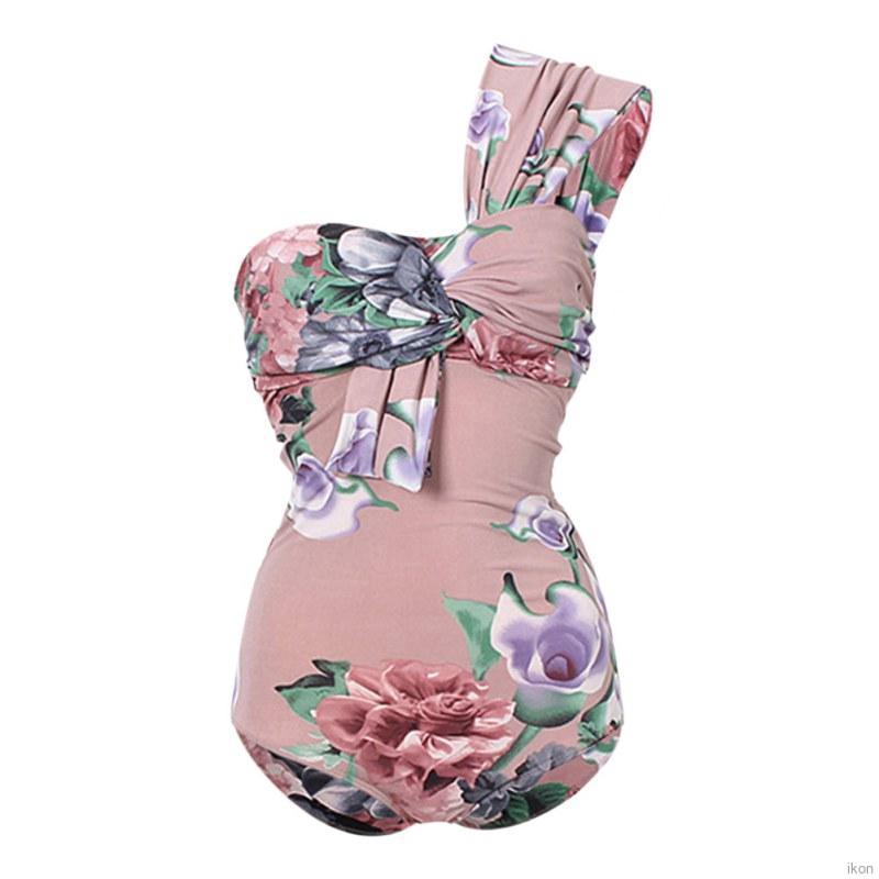Đồ bơi một mảnh hoạ tiết in hoa thời trang cho phái nữ