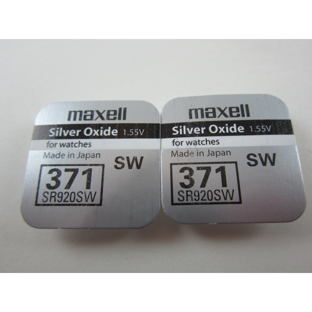 Pin Maxell 371 SR920SW dành cho đồng hồ dùng pin 371/ SR920SW/ 371RW/ 370/ AG6