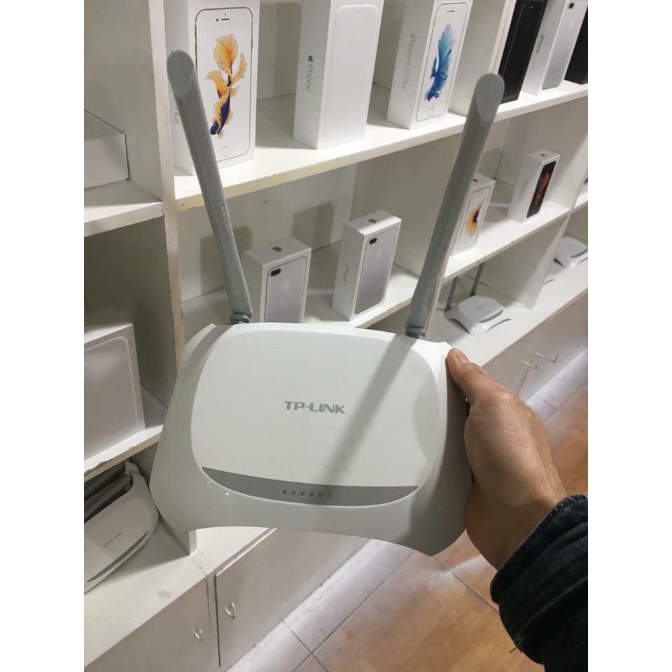 ( Rẻ Vô Địch ) Bộ phát wifi 2 râu tốc độ 300mbps Tplink wr842n Hình Thức Đẹp